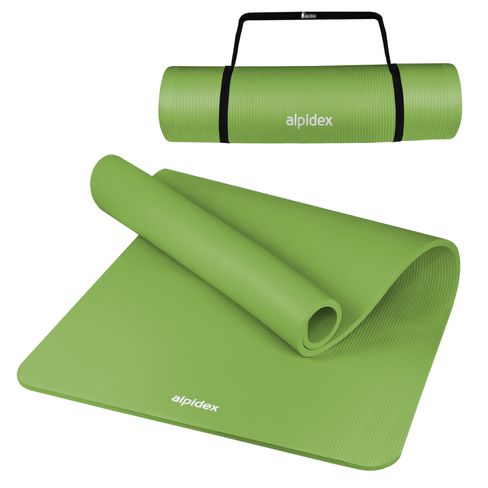 Lime green yoga mat online