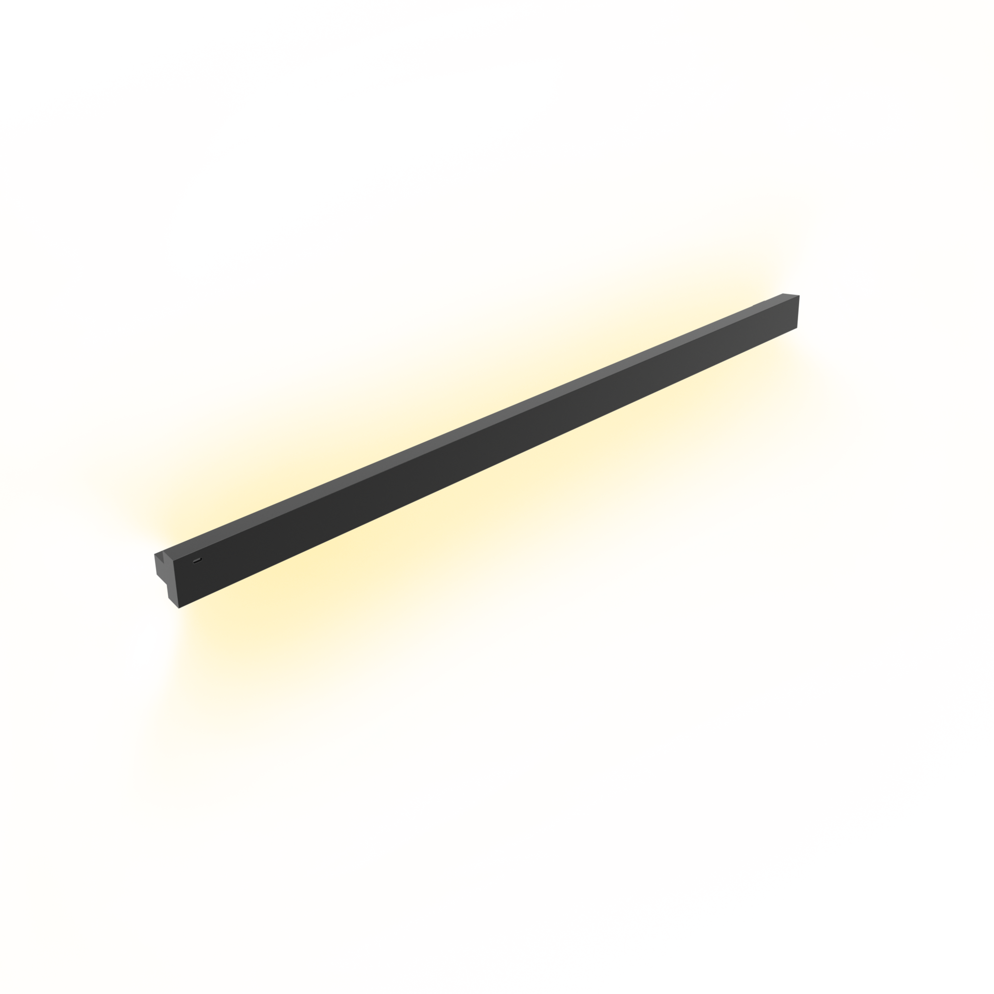 Product Image for kalb I Lamina Relingsystem 900mm zur Wandmontage mit USB-C - dimmbare und Farbwechsel CCT LED-Beleuchtung, modulares Design für die Organisation und