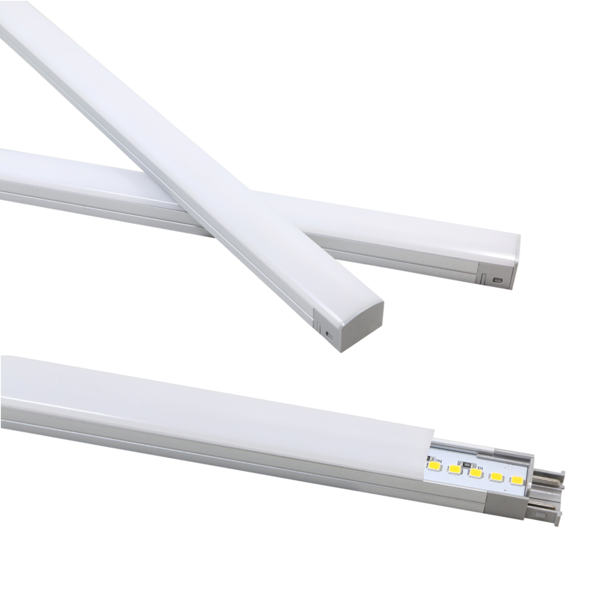 kalb| Lineara 50cm LED Unterbausystem Küchenleuchten für 7W kalb-licht, einkaufen individuelles Leuchten online Möbel | Warmweiß Unterbauleuchte