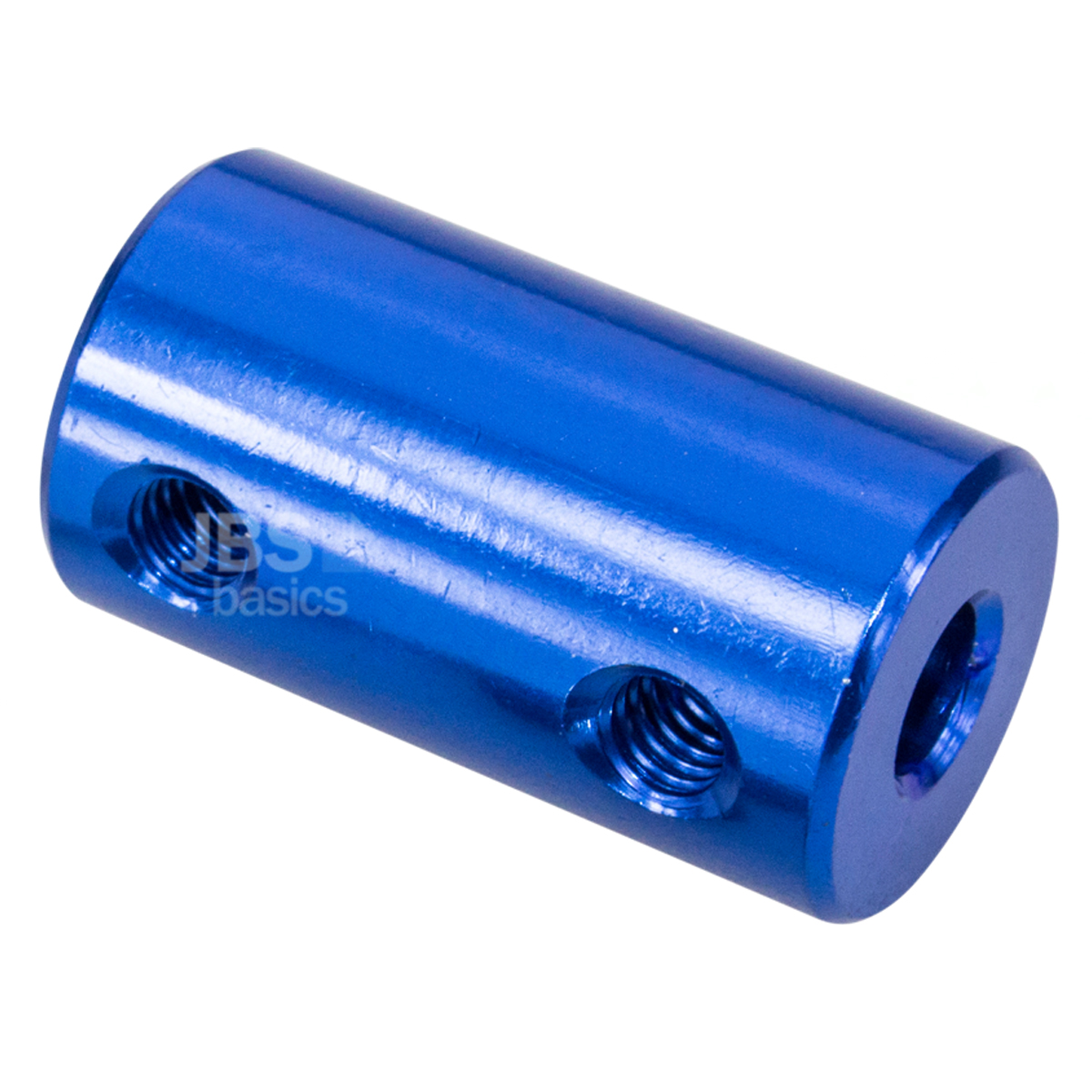 ► 1 Stk 4mm x 7mm Wellenkupplung Verbinder starr 4x7 CNC 3D NEMA BLAU Alu Motor