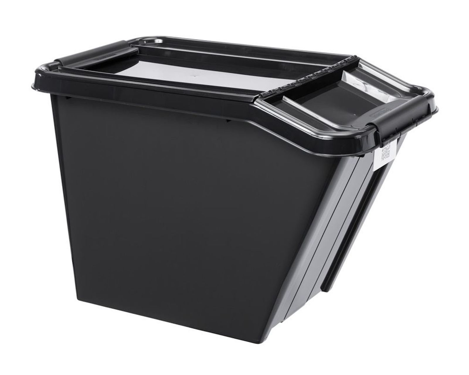 Aufbewahrungsbox mit Deckel 58L Stapelbox Allzweckbox Lagerbox