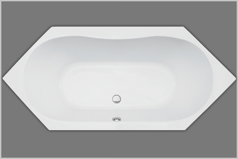 Badewanne Acryl 205 x 80, aus Acryl, Farbe weiß | Badartikel Shop