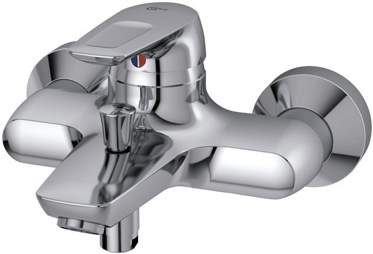 Ideal Standard Badearmatur Aufputz Ceramix Blue, Ausladung ...