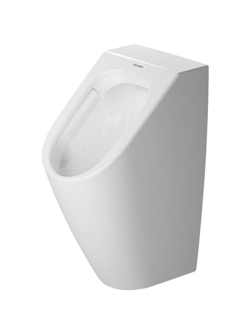 Duravit Urinal me by Starck rimless, weiß Zulauf von oben, WG, 2815 x 1 ...