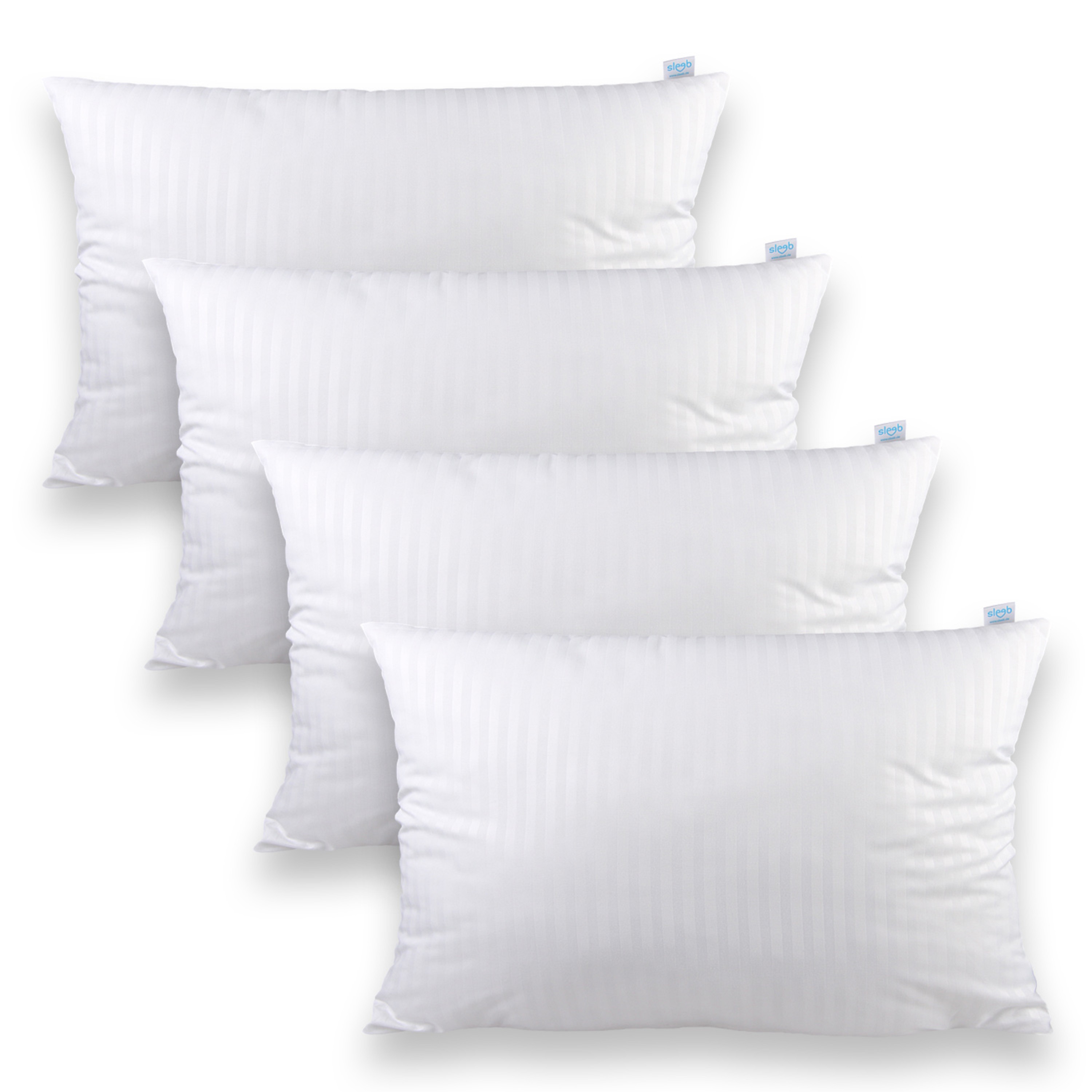 Cojín Relleno Sleeb 30x50 cm Cremallera Lavable Blanco Relleno Cojín - Imagen 5 de 8