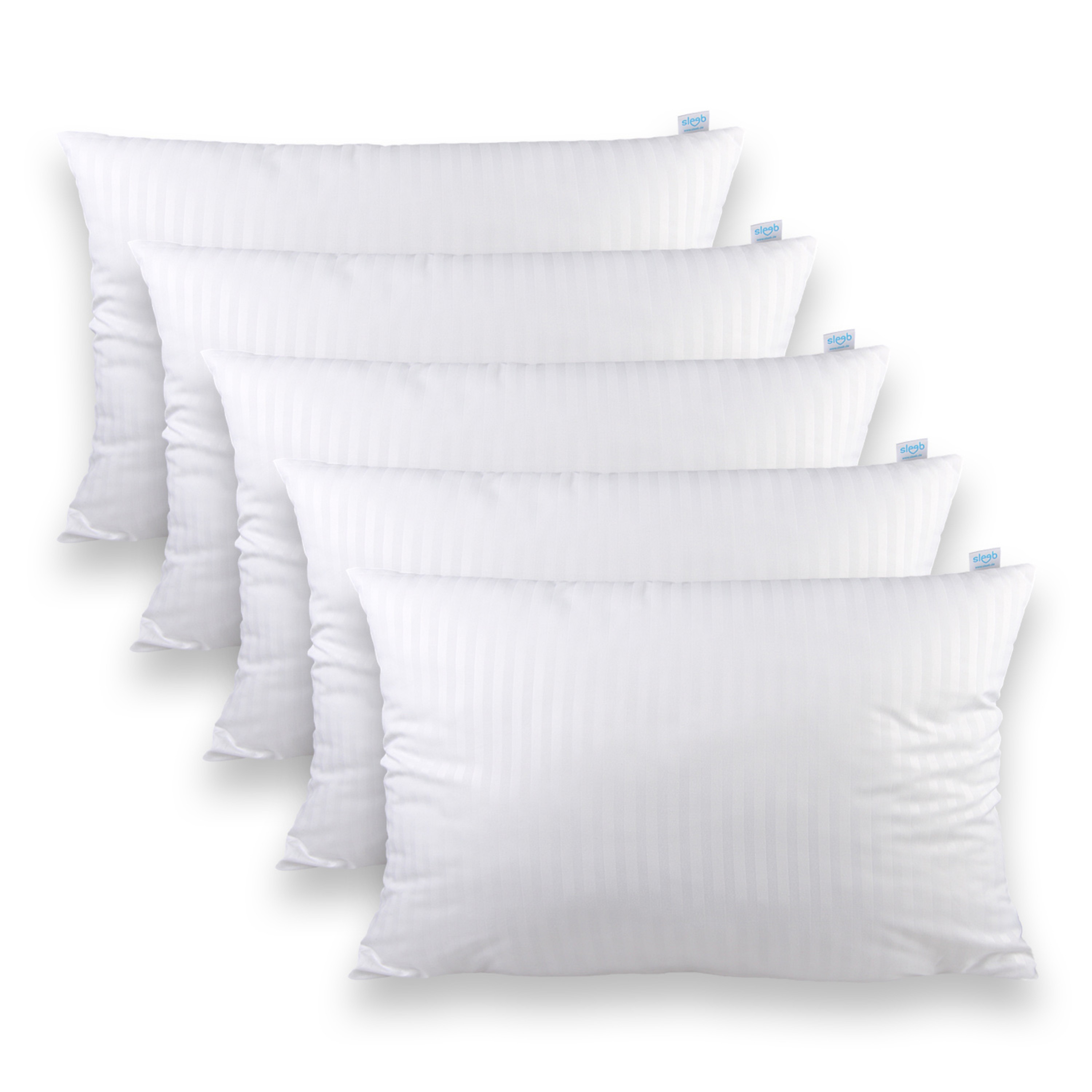 Cojín Relleno Sleeb 30x50 cm Cremallera Lavable Blanco Relleno Cojín - Imagen 6 de 8