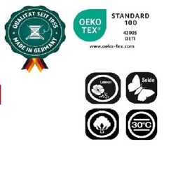 Leicht Steppbett Cool-Linnen Seiden Sommerbett 135/200 cm waschbar NEU