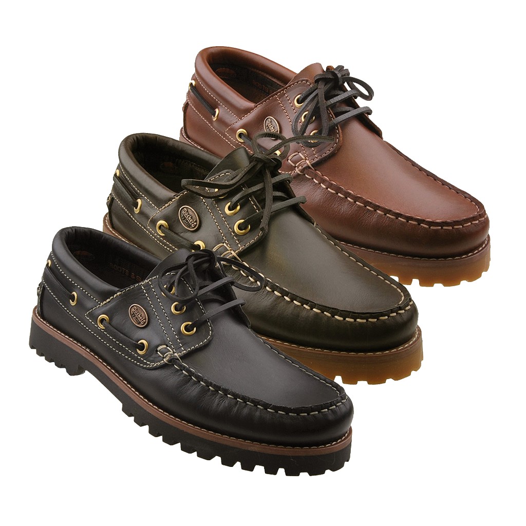 Dockers by Gerli Damen Mokassins Bootsschuhe Cafe oder REH Schwarz