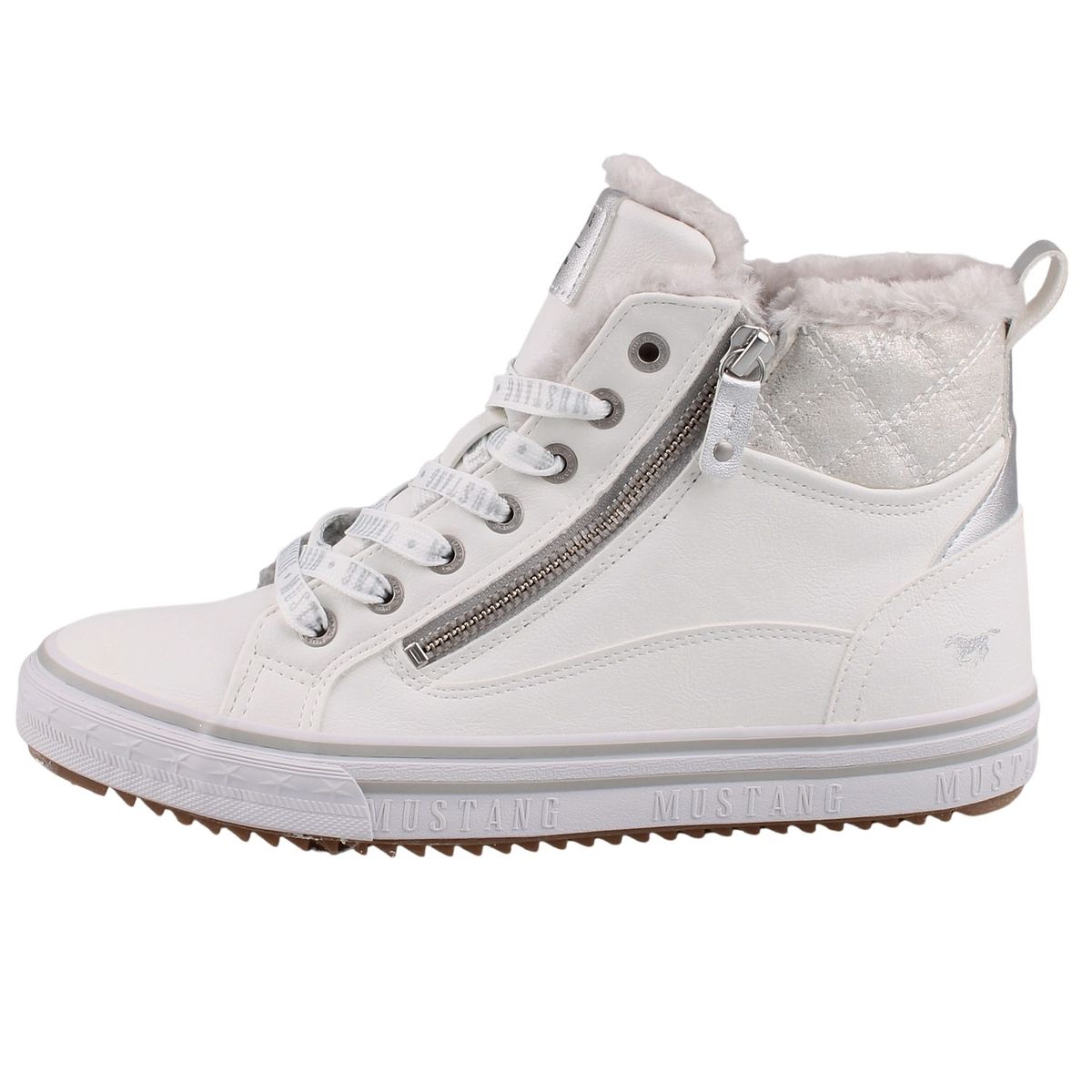 Mustang Damensneaker Mustang Schuhe Damen Glitzer Mustang Sneaker