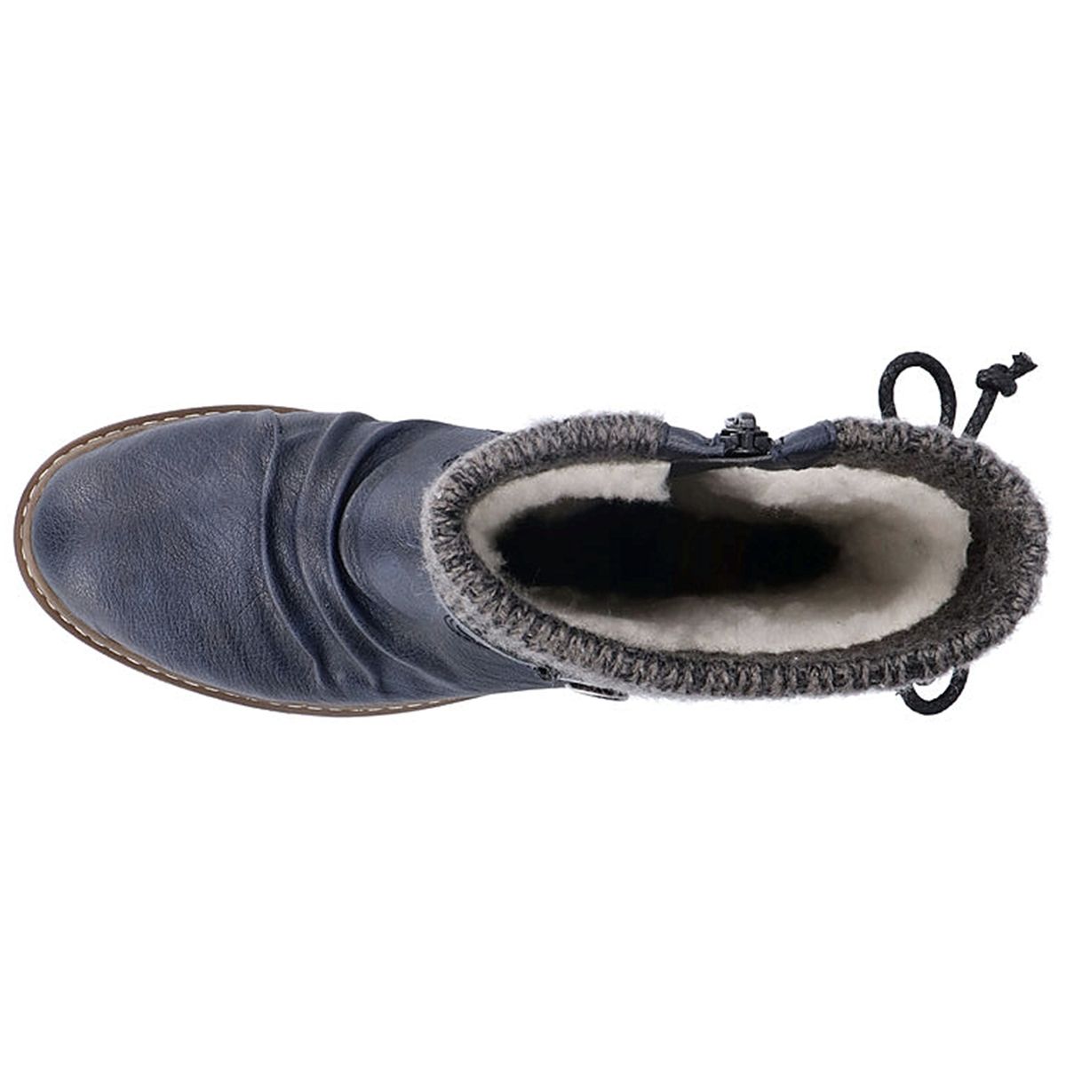 Rieker TEX Damen Stiefel gefüttert Blau Trendbereich