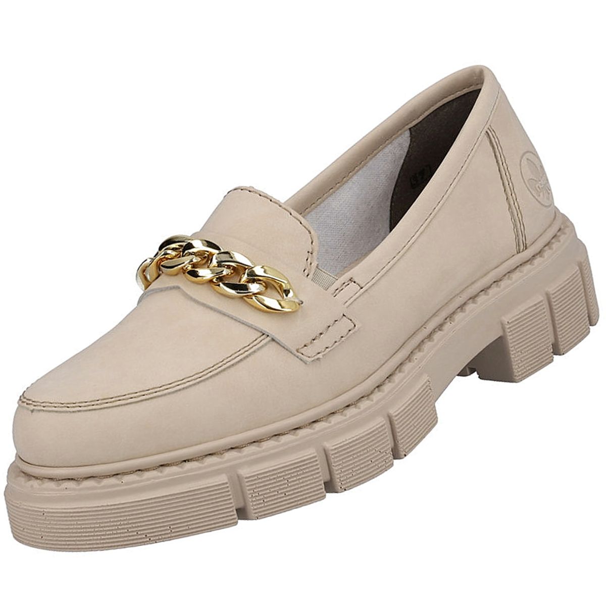 Rieker Damen Slipper Beige Trendbereich