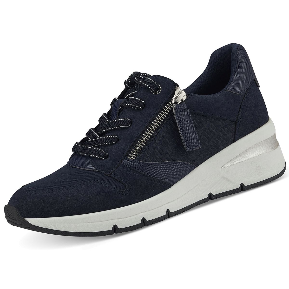Tamaris Schuhe Tamaris Blaue Halbschuhe Tamaris Fashletics 1-23714