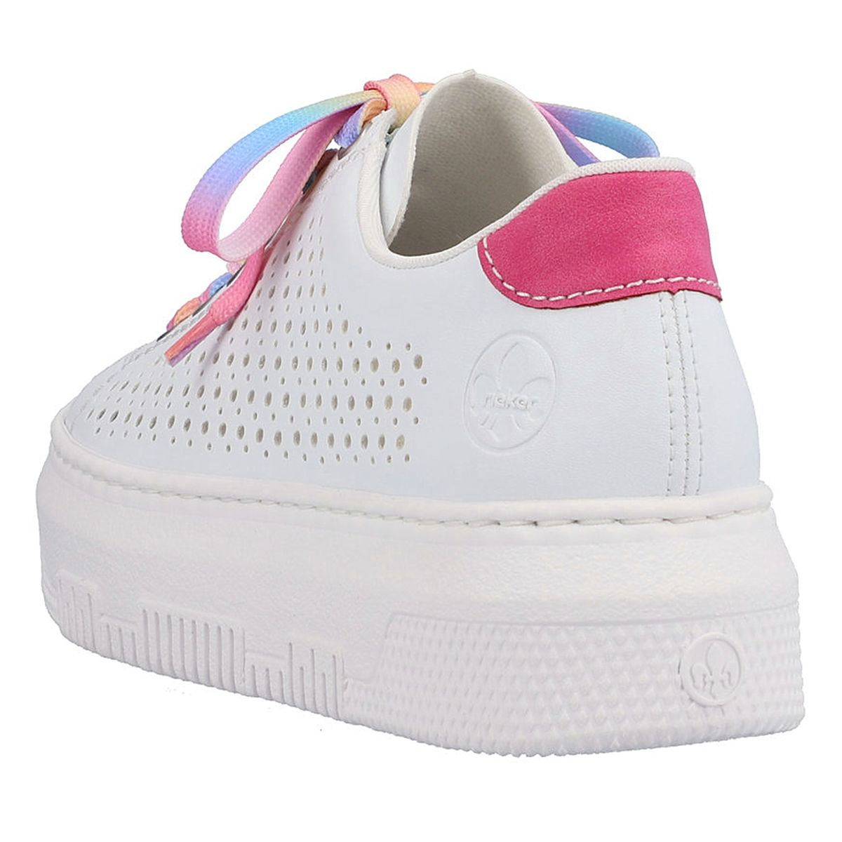 Rieker Plateau Sneaker Damen Rot Rieker Damen Plateau Sneaker Weiß