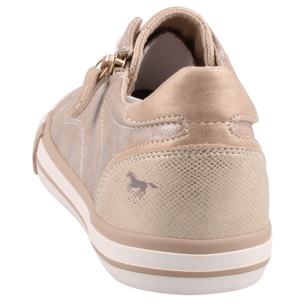 Bronze Metallic Damen Sneaker Bronze Mustang Damen Sneaker Bronze  Trendbereich