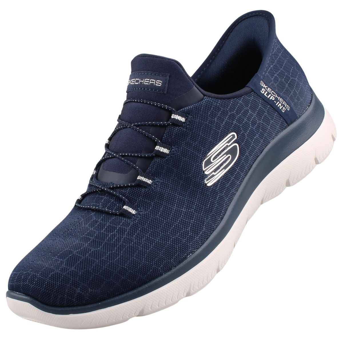 Go Walk Skechers Damenschuhe WeiÃƒÂŸ Skechers Summits Skechers