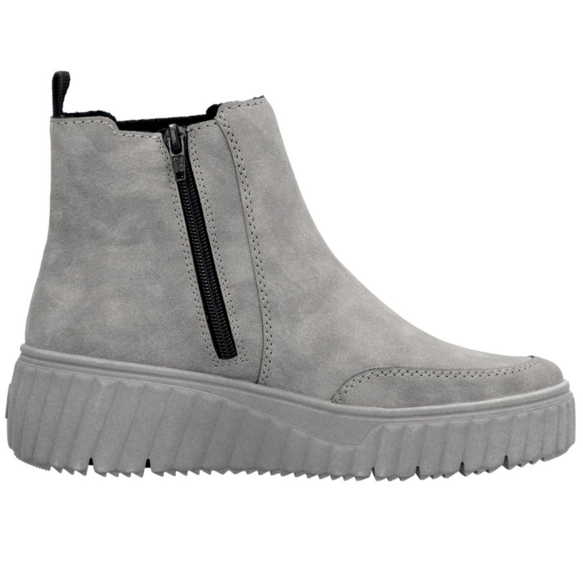 Rieker Damen Chelsea Boots Grau Trendbereich