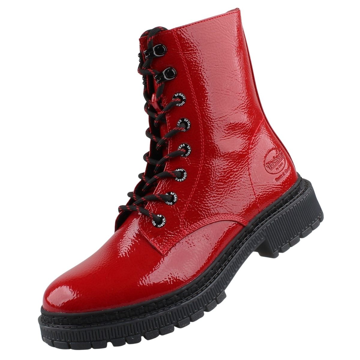 Winterstiefel Stiefel Flach Rot Damen Stiefel Stiefeletten Rot 42