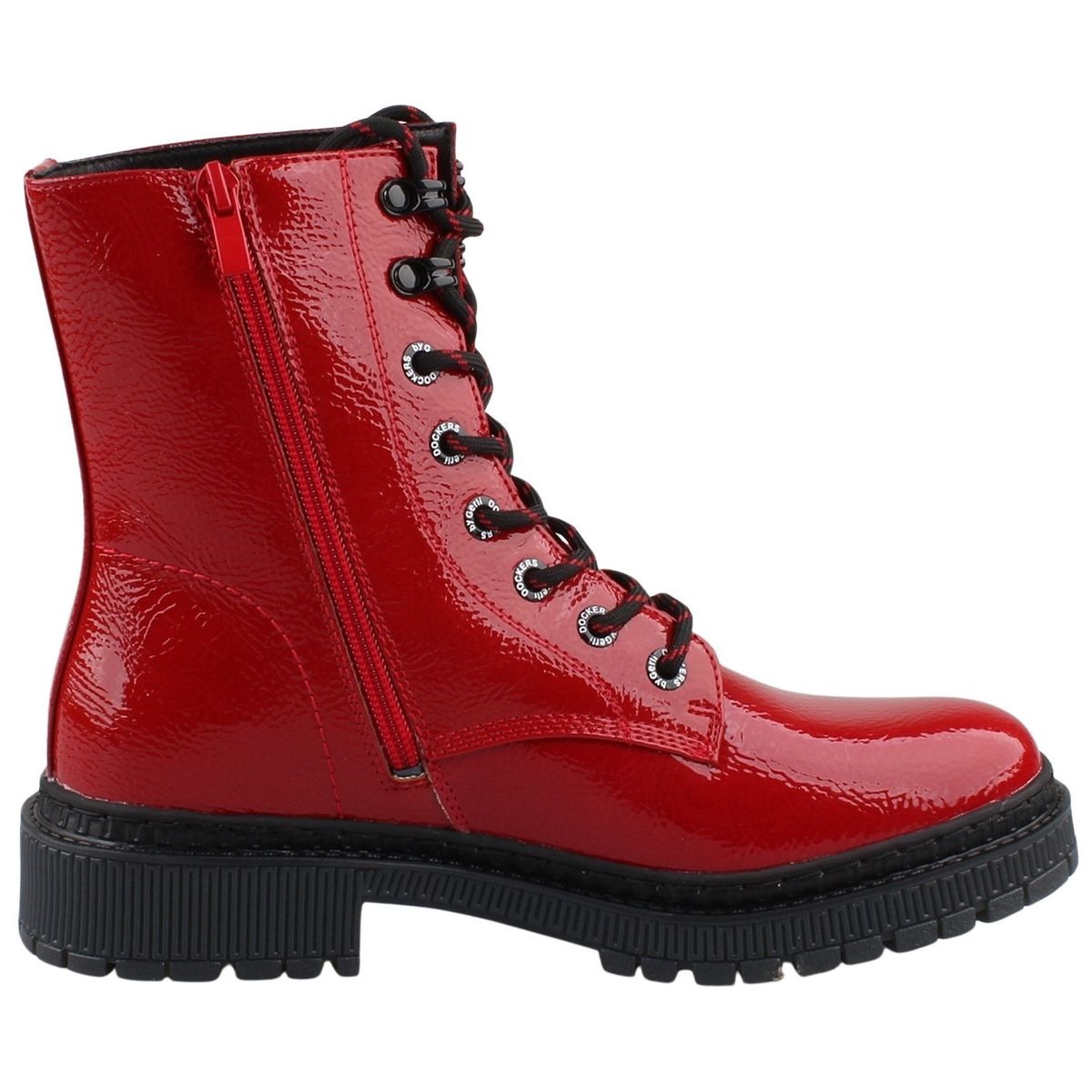 Cherry Tamaris Rote Stiefeletten Rote Tamaris Stiefel MARCO TOZZI