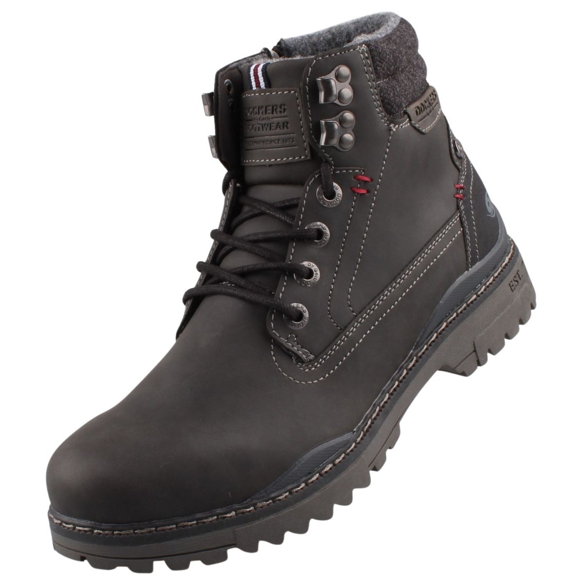Dockers Schnuerstiefelette Dockers Stiefeletten Schwarz Dockers By