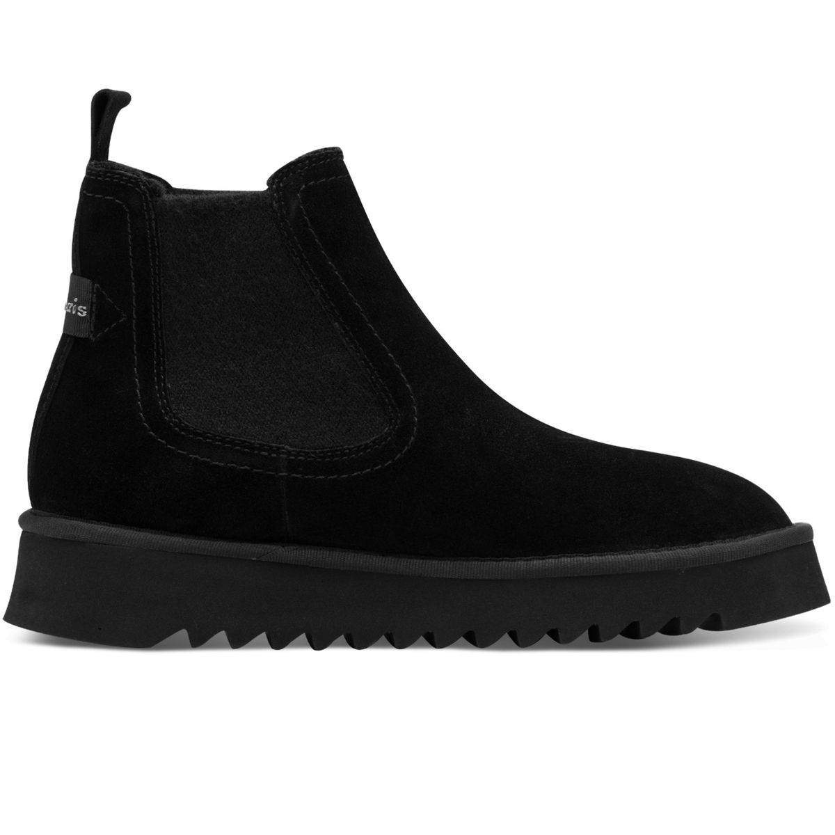 Tamaris Damen Chelsea Boots gefüttert Schwarz Trendbereich - Main Image