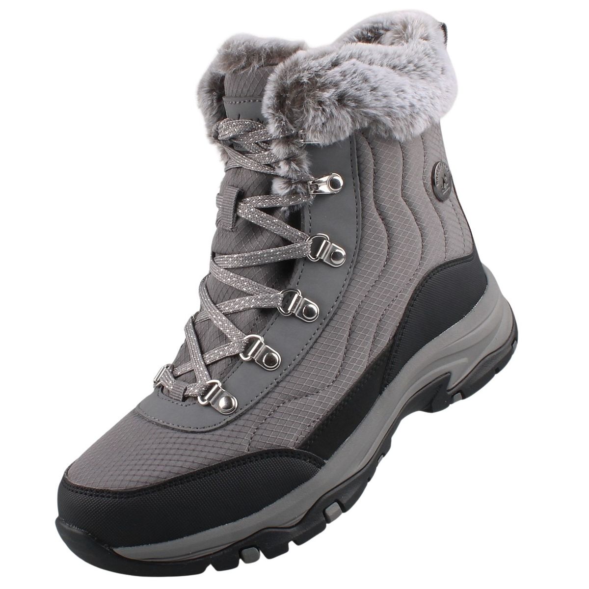 Skechers Boots Zum SchnÃ¼ren Damen Skechers Damen Wanderstiefel