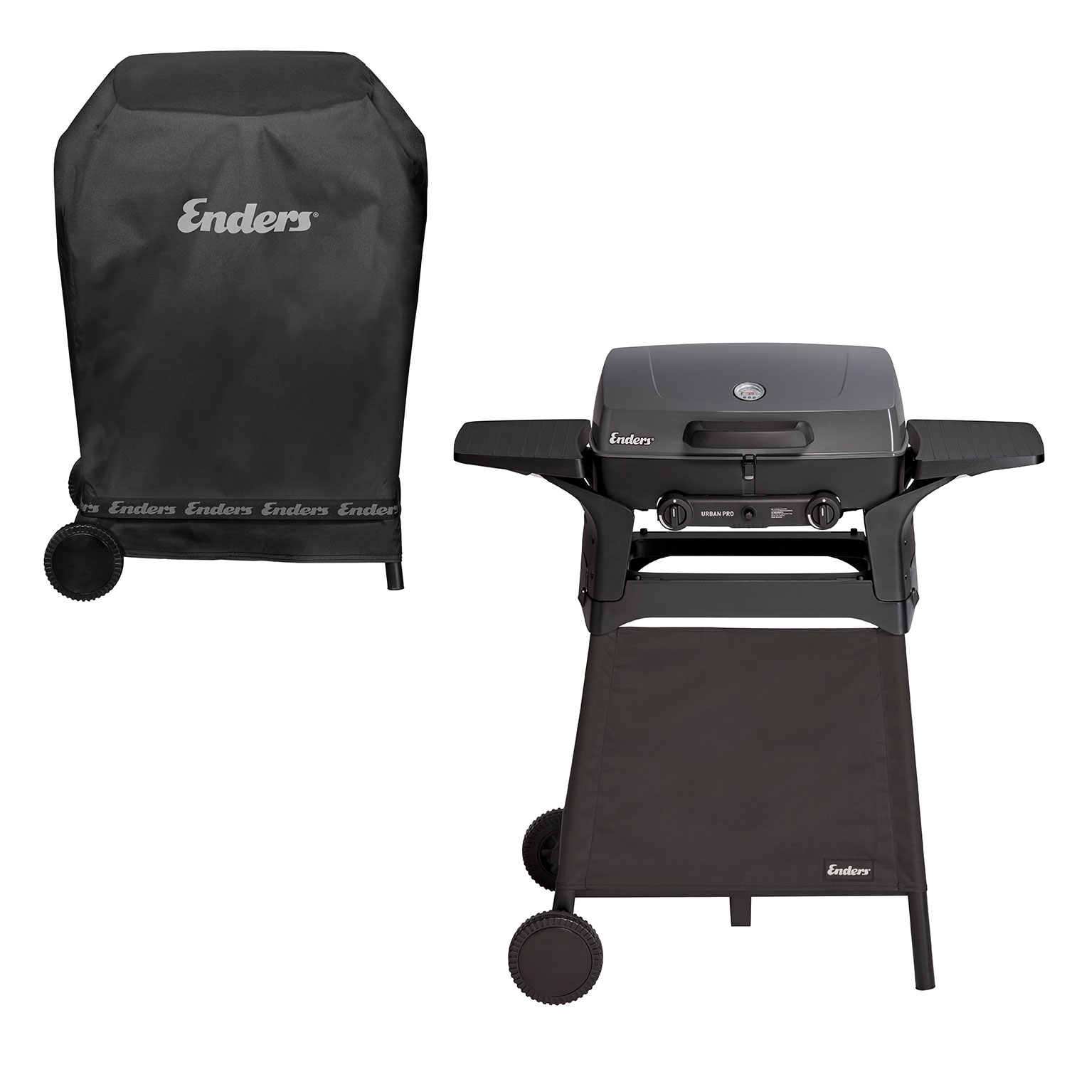 Gasgrill Enders Urban Pro Trolley Gas Grill + Wetterschutzhülle eBay