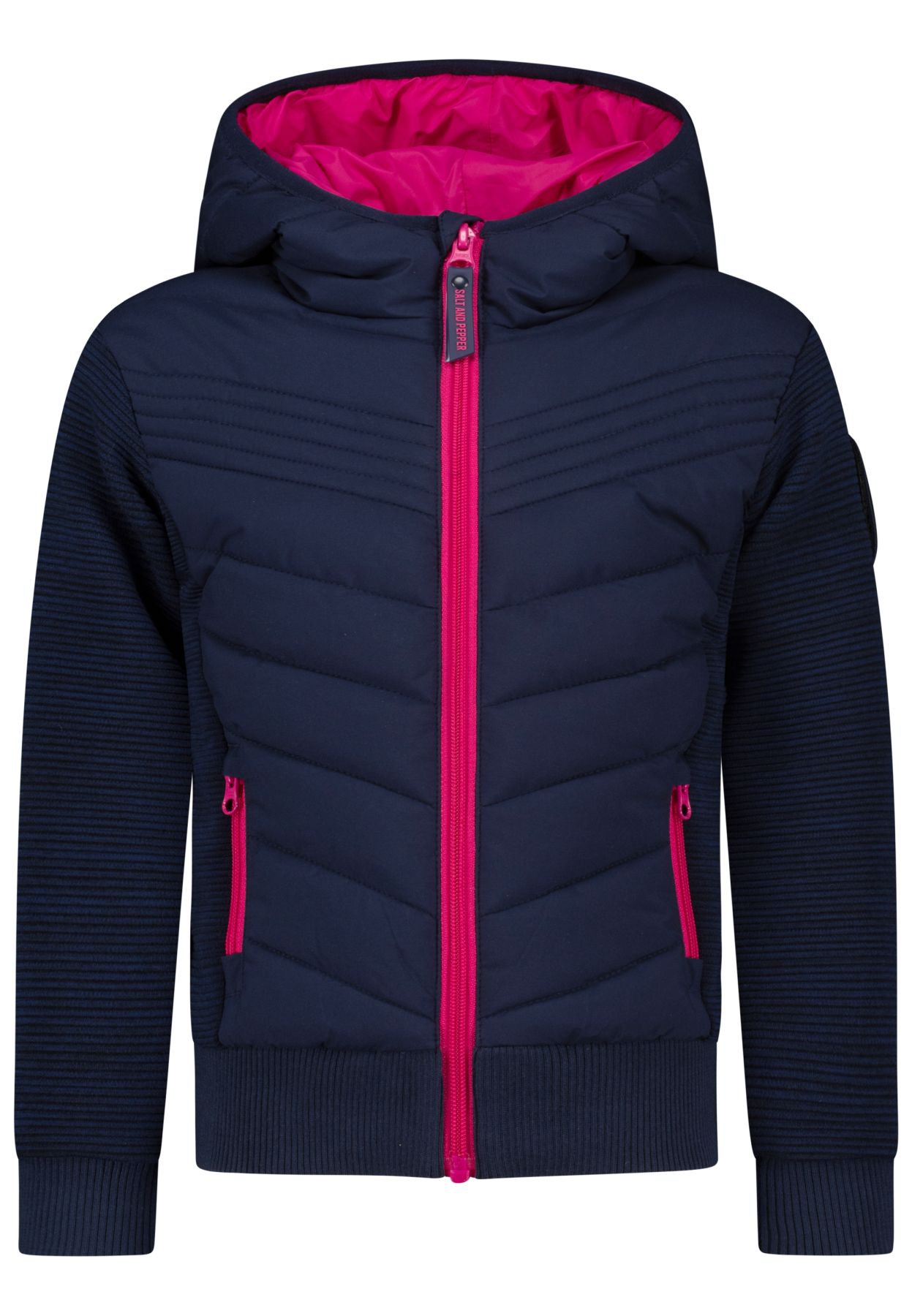 SALT AND PEPPER Mädchen Jacke - Pferde Print Outdoor Jacke