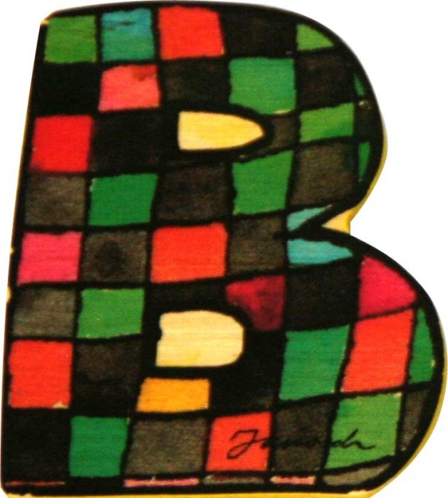 Janosch Holzbuchstaben Set - Tim Buchstaben Ca. 6cm Für Kinder