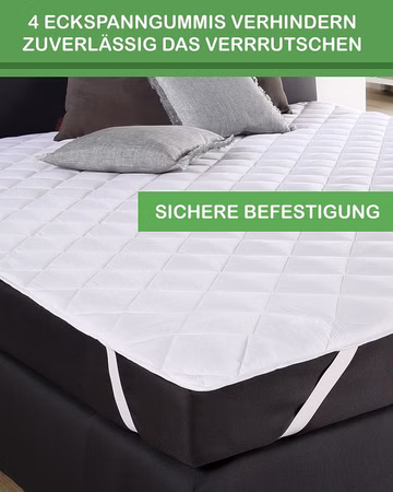 Matratzenauflage Mikrofaser