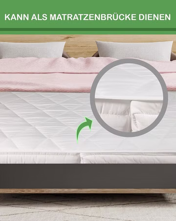 Matratzenauflage Mikrofaser