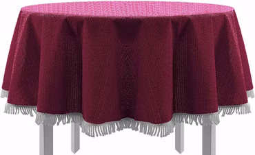 Gartentischdecke 130x160 cm Eckig Bordeaux