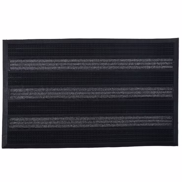 Fußmatte Matador 45 x 75 cm Clean Türmatte aus Gummi rutschfest