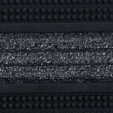 Fußmatte Matador 45 x 75 cm Clean Türmatte aus Gummi rutschfest