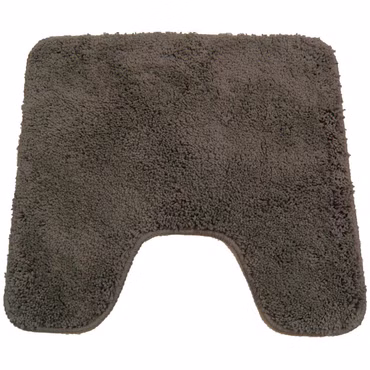 WC Teppich Lasalle 45x50 cm - Badteppich mit Ausschnitt, Farbe: Taupe