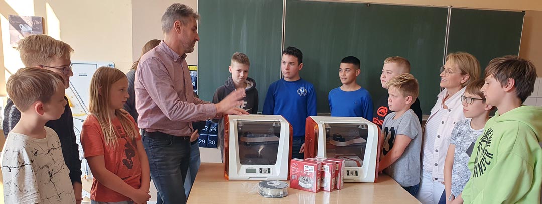 3D-Drucker für interessierte Schüler des Francisceum Gymnasiums Zerbst