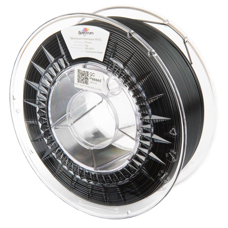 Spectrum Premium PETG transparent schwarz