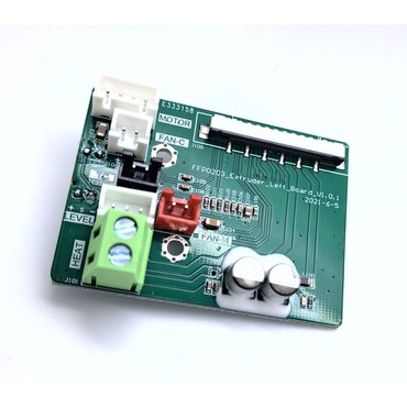 Extruder Board für Flashforge Creator 3 links