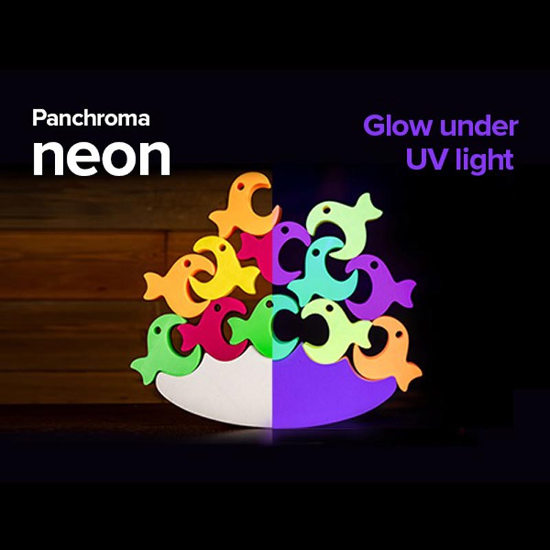 panchroma neon unter uv licht