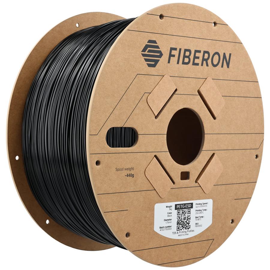 Polymaker Fiberon PETG-ESD Black 3kg