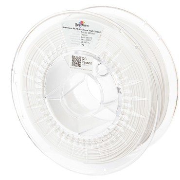 Spectrum PETG Premium High Speed arctic white