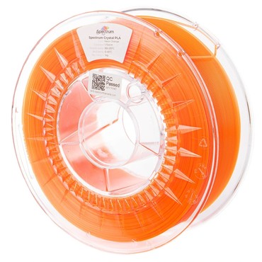 Spectrum Filament PLA Crystal neon orange