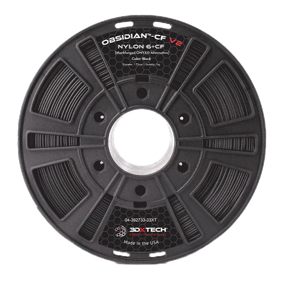 3DXTech OBSIDIAN™ NYLON 6+CF V2