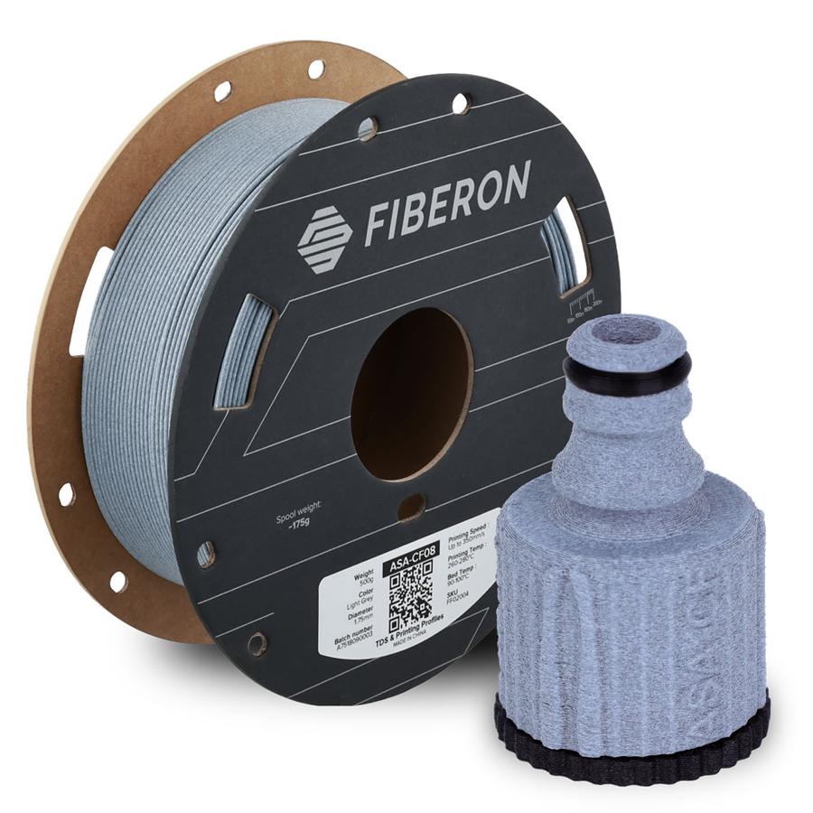 Polymaker Fiberonâ„¢ ASA-CF08 Light Grey