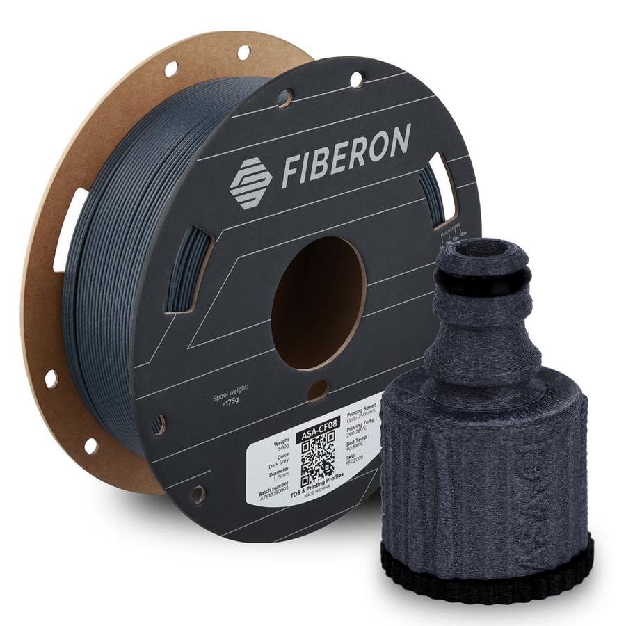 Polymaker Fiberonâ„¢ ASA-CF08 Dark Grey