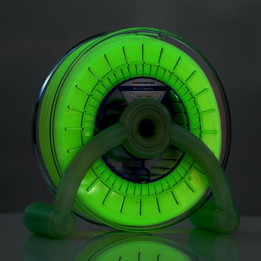 FabConstruct PLA Glow in The Dark Green 750g