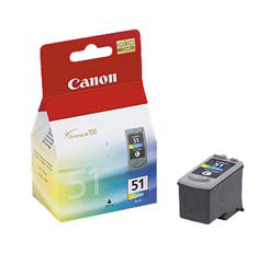 Tintenpatrone Canon CL-51 farbig