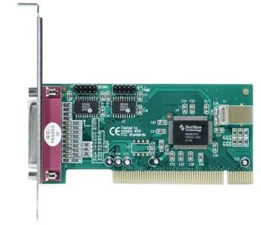 I/O Controller Card / Serielle Schnittstelle / Parallele Schnittstelle / Longshine LCS-6022 PCI