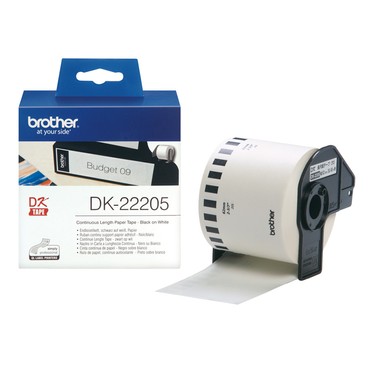 Endlos-Etiketten (Papier) Brother P-Touch DK-22205