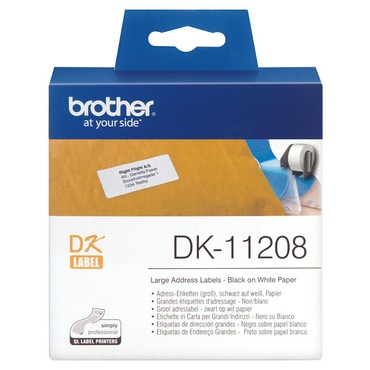 Adress-Etiketten (gross) Brother P-Touch DK-11208