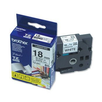 Schriftbandkassette Brother TZ-241 18mm